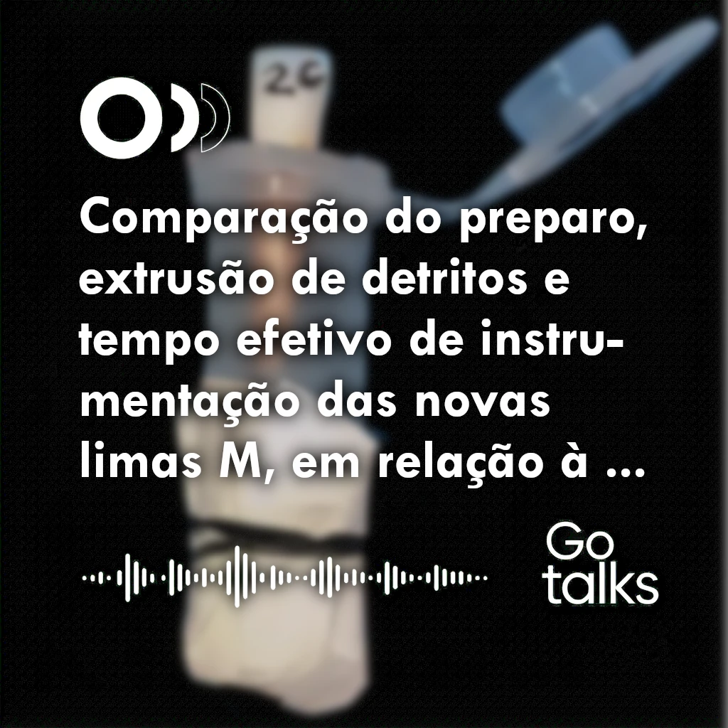 Comparação do preparo, extrusão de detritos e tempo efetivo de instrumentação das novas limas M, em relação à instrumentação manual com lima K e um sistema mecanizado