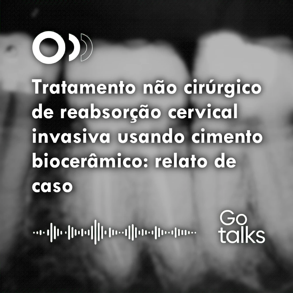 Tratamento não cirúrgico de reabsorção cervical invasiva usando cimento biocerâmico: relato de caso