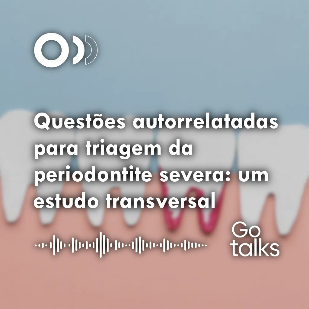 Questões autorrelatadas para triagem da periodontite severa: um estudo transversal