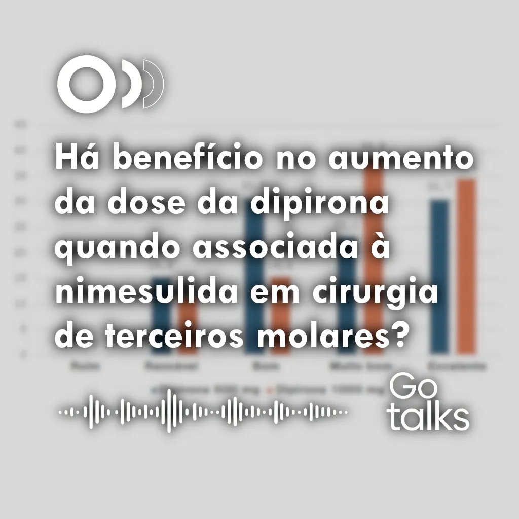 Há benefício no aumento da dose da dipirona quando associada à nimesulida em cirurgia de terceiros molares?