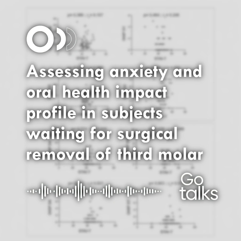 Assessing anxiety and oral health impact profile in subjects waiting for surgical removal of third molar