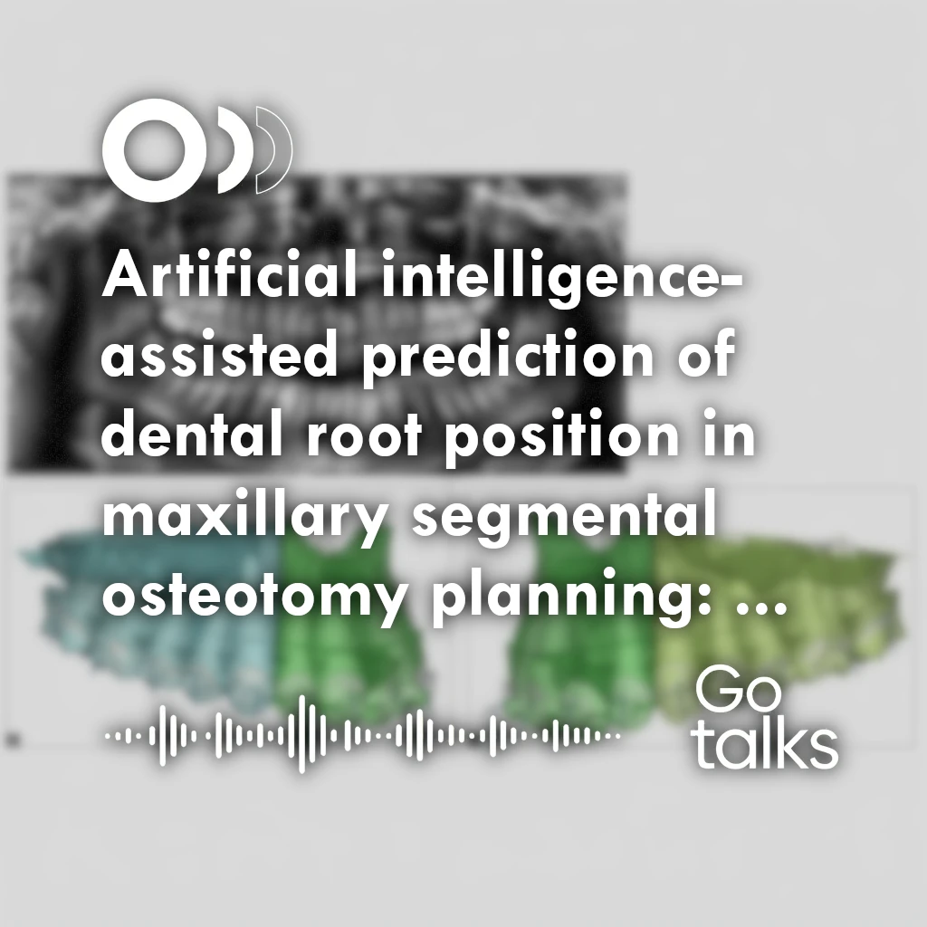 Artificial intelligence-assisted prediction of dental root position in maxillary segmental osteotomy planning: a technical note