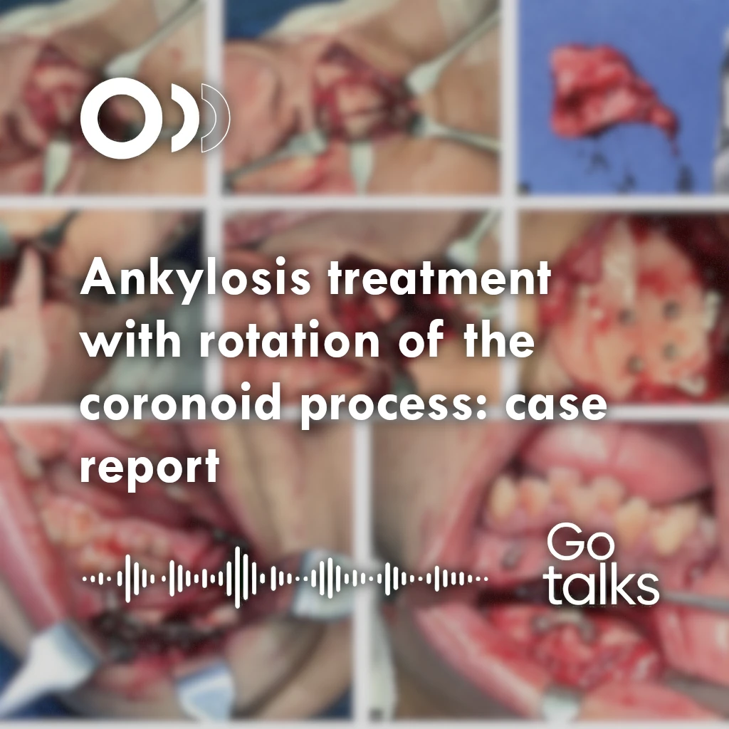 Ankylosis treatment with rotation of the coronoid process: case report